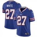 Nike Buffalo Bills #27 White blue Color Rush Limited Jersey