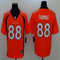 Nike Denver Broncos #88 Demaryius Thomas Orange Color Rush Limited Jersey-BD