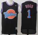 Bugs Bunny #1 Tune Squad black Basketball Jersey