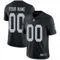 Customized Raiders black nike Color Rush Limited Jersey