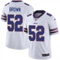 Nike Buffalo Bills #52 Brown white Color Rush Limited Jersey