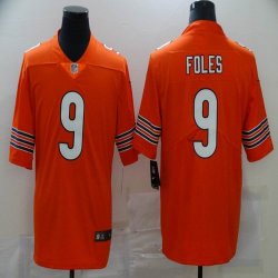 Nike Chicago Bears #9 Nick Foles red Color Rush Limited Jerseys-BD