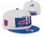 2023 Bills white NFL Snapback Hats-YD