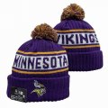 2024 Minnesota Vikings purple white NFL Sports Cuffed Knit Hats