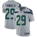 Seattle Seahawks #29 Earl Thomas III gray Color Rush Limited Jersey