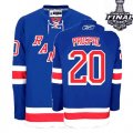 2014 stanley cup Rangers 20# PROSPAL blue Nhl hockey jerseys