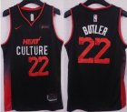 Miami Heat Bape #22 Jimmy Butler black nba basketball jerseys city version