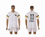 2013-2014 Santos club NEYMAR JR 11 white soccer jersey home