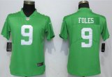 Women Nike Philadelphia Eagles 9 Foles Wentz Green 2017 Vapor Untouchable Playey jersey