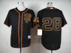 San Francisco Giants #28 Buster Posey black MLB Jersey