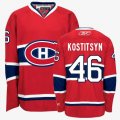 Montreal Canadiens #46 Kostitsyn Red CH Patch Jersey