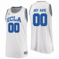 Custom UCLA Bruins white College Basketball Authentic Jersey