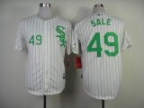 Chicago White Sox #49 Chris Sale white Baseball Jersey