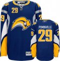 NHL Buffalo Sabres #29 Pominville Blue Jersey