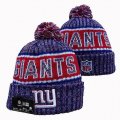 2024 New York Giants blue red white NFL Sports Cuffed Knit Hats