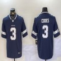 Dallas Cowboys #3 Brandin Cooks blue Nike Color Rush Limited Jersey