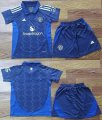 2024-2025 Manchester United club blue kid soccer jerseys away