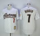 Houston Astros Authentic #7 Craig Biggio white mlb baseball jerseys