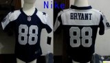 Nike Dallas Cowboys 88 Dez Bryant Game Blue NFL Thanksgiving Children Jerseys