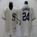 Chicago White Sox #24 Grandal white majestic Baseball Jersey Dream version -BD