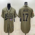 Nike Buffalo Bills #17 Josh Allen Salute to Service Retired Limited Jersey Joint name-BD