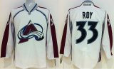 youth Colorado Avalanche Patrick Roy 33 white nhl jerseys