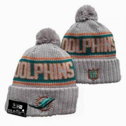 2024 Miami Dolphins gray green orange NFL Sports Cuffed Knit Hats