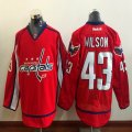 Washington Capitals #43 Tom Wilson red hockey Jerseys