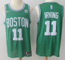 Nike Boston Celtics #11 Kyrie Irving green basketball jersey