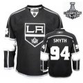 Los Angeles Kings 94# SMYTH black 2014 NHL champion Jerseys