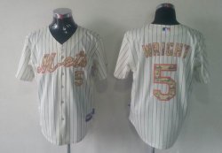 New York Mets David Wright #5 white camo mlb jerseys