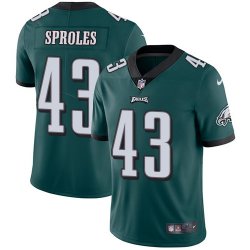 Nike Philadelphia Eagles #43 Darren Sproles green Color Rush Limited Jersey