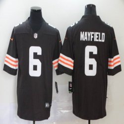 Browns #6 Baker Mayfield brown Nike Color Rush Limited Jersey-BD