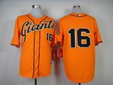 San Francisco Giants PAGAN #16 Orange mlb Baseball Jerseys