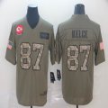 Kansas City Chiefs #87 Travis Kelce Nike Camo 2019 Salute to Service Limited Jersey-BD