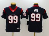 Kid Houston Texans #99 J.J. Watt Nike dark blue Color Rush Limited Jersey