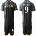 2019-2020 Olympique de Marseille #9 BALOTELLI black soccer jersey away