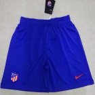 2019-2020 Atletico Madrid thailand version blue soccer shorts home