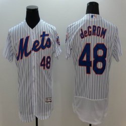 2016 New York Mets Jacob DeGrom #48 white elite mlb jerseys