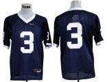 Nike Penn State Nittany Lions 3 Navy Blue College Football jerseys