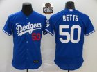 Los Angeles Dodgers Mookie Betts Nike blue 2020 Away Official Authentic Player Jersey