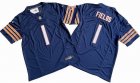 Chicago Bears 1# Justin Fields Blue Nike Vapor F.U.S.E. Limited Jersey