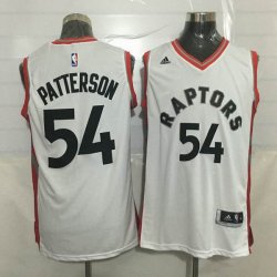 Toronto Raptors #54 Patrick Patterson white Stitched NBA Jerseys