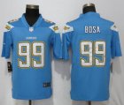 San Diego Chargers #99 Joey Dosa Nike skyblue Color Rush Limited Jersey