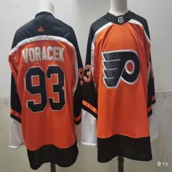 Adidas Philadelphia Flyers #93 Jakub Voracek Orange hockey jersey-PD