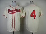 Atlanta Braves 4 Paul Molitor 1948 Turn Back The Clock Jersey