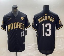 Nike San Diego Padres #13 Manny Machado black MLB Baseball jerseys