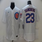 Nike Chicago Cubs #23 Ryne Sandberg white Flexbase Authentic Collection Jersey