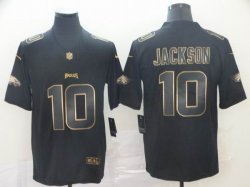 Philadelphia Eagles #10 DeSean Jackson black gold Nike Color Rush Limited Jersey