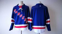 Adidas New York Rangers blank blue hockey jersey